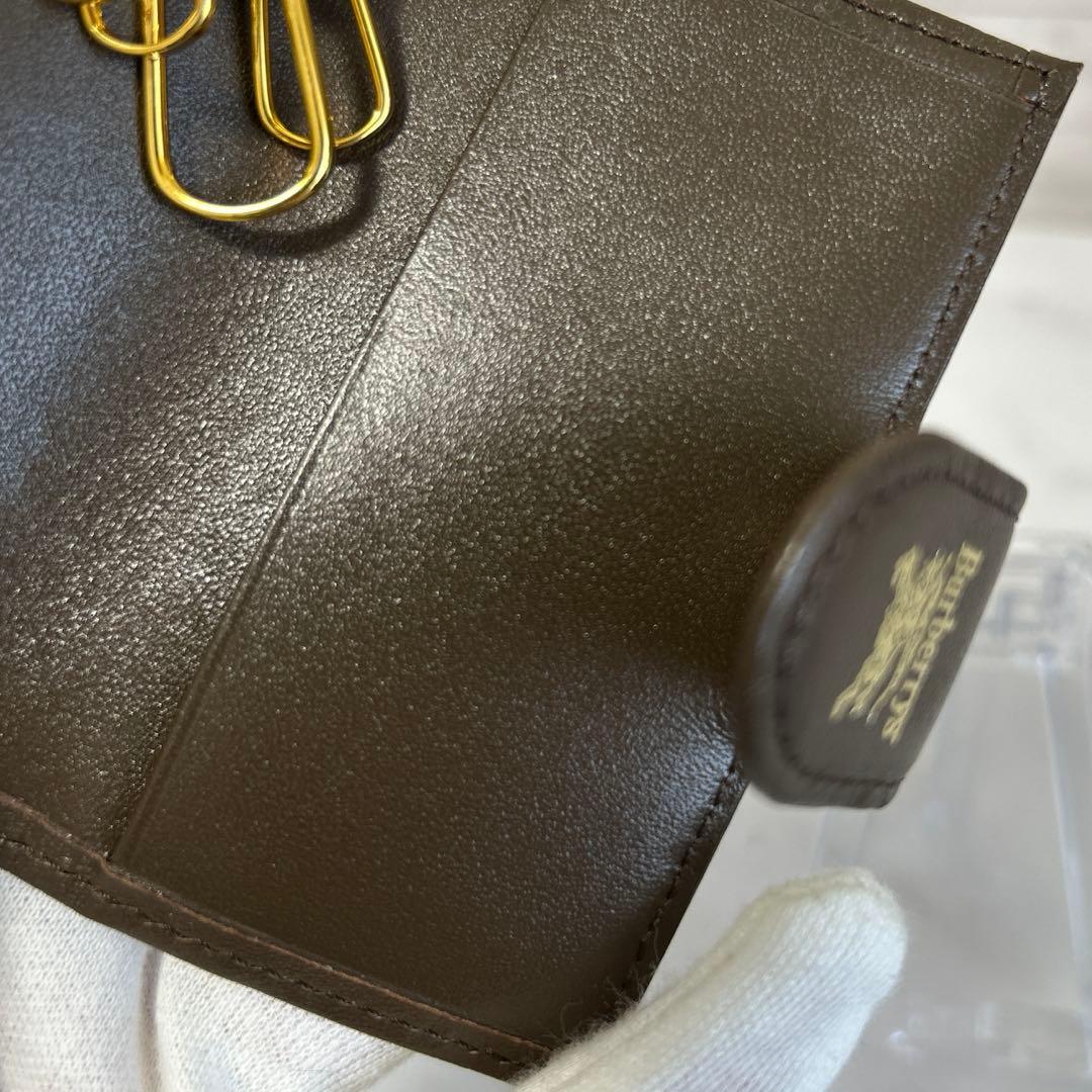 新品未使用　バーバリー Burberry 4連キーケース ノバチェック