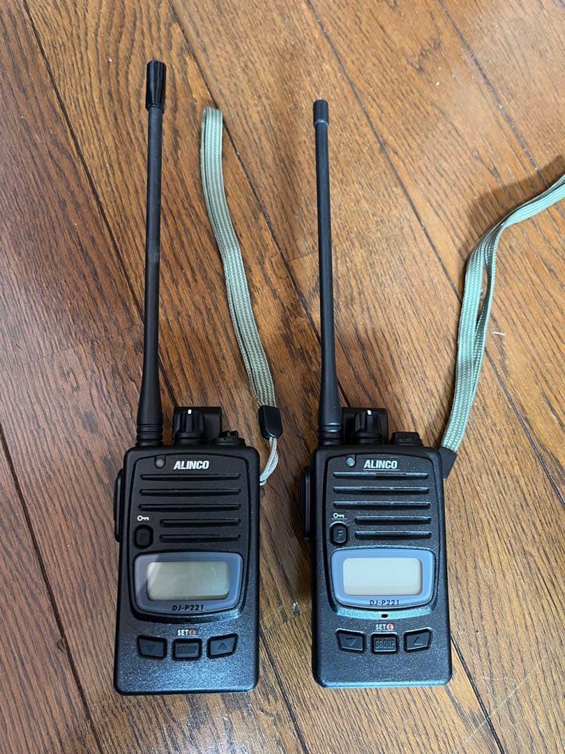 ALINCO DJ-P221 特定小電力 トランシーバー