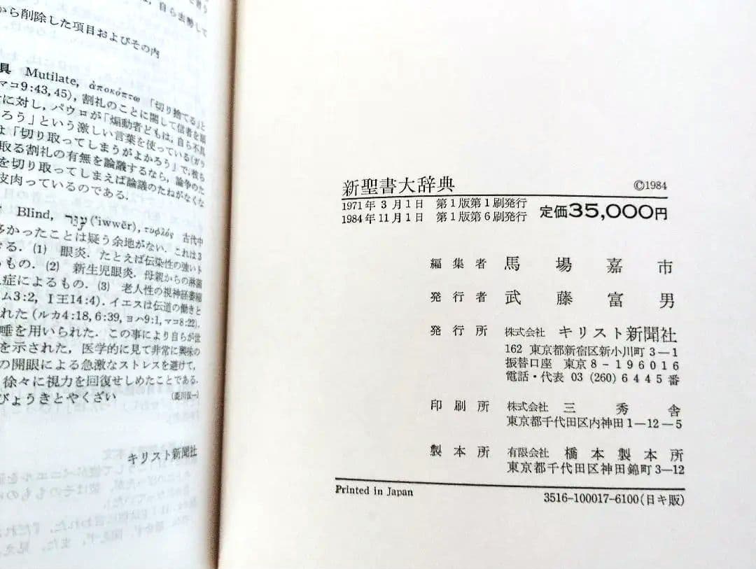 新聖書大辞典