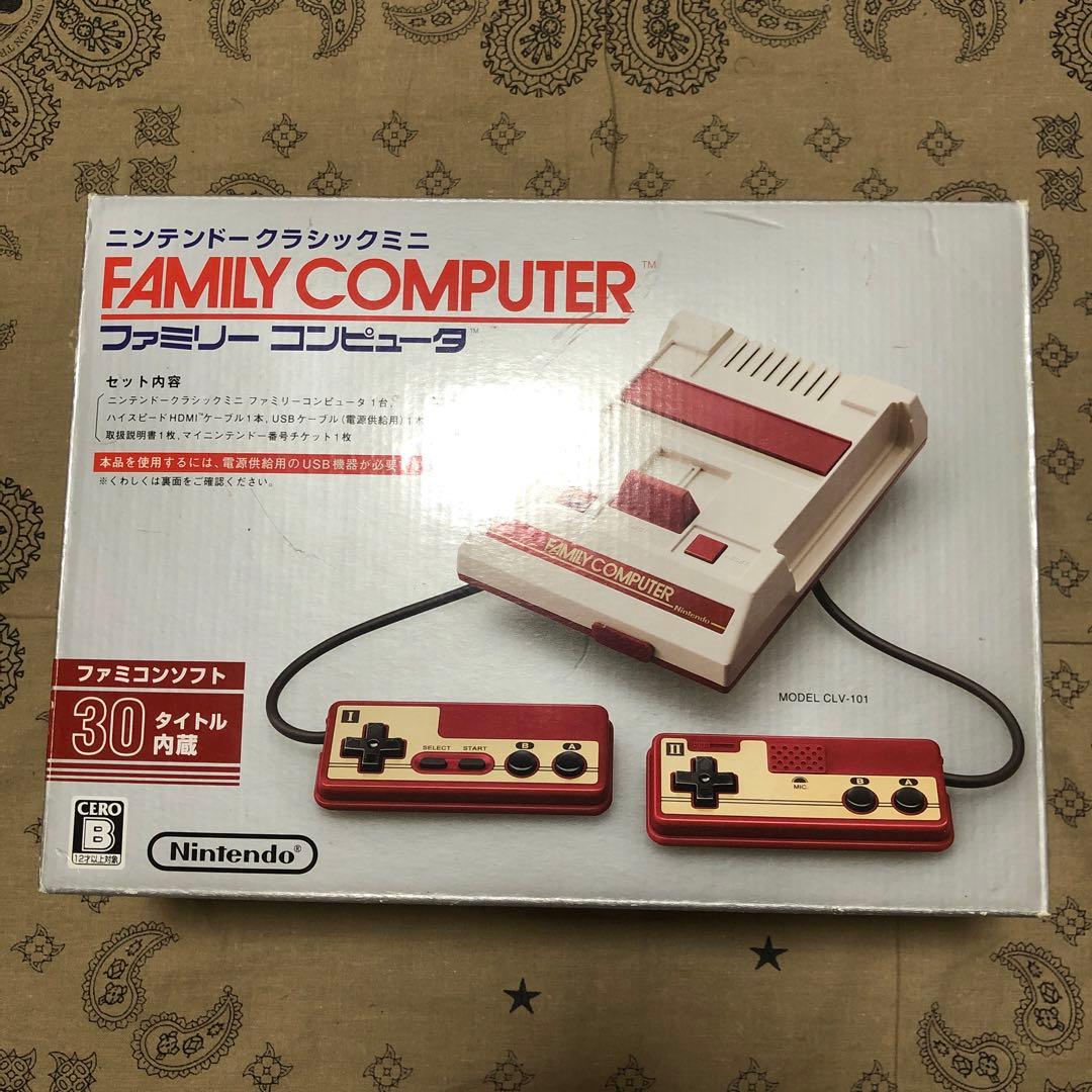 完品 ニンテンドークラシックミニ ファミリーコンピュータ ACアダプター付
