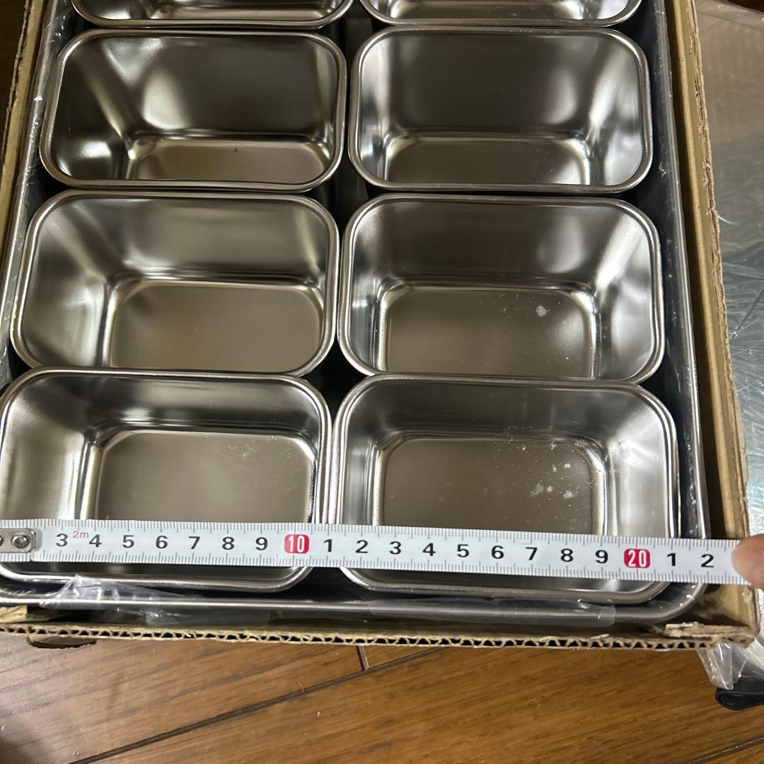 調味料ケース ステンレス　8個セット