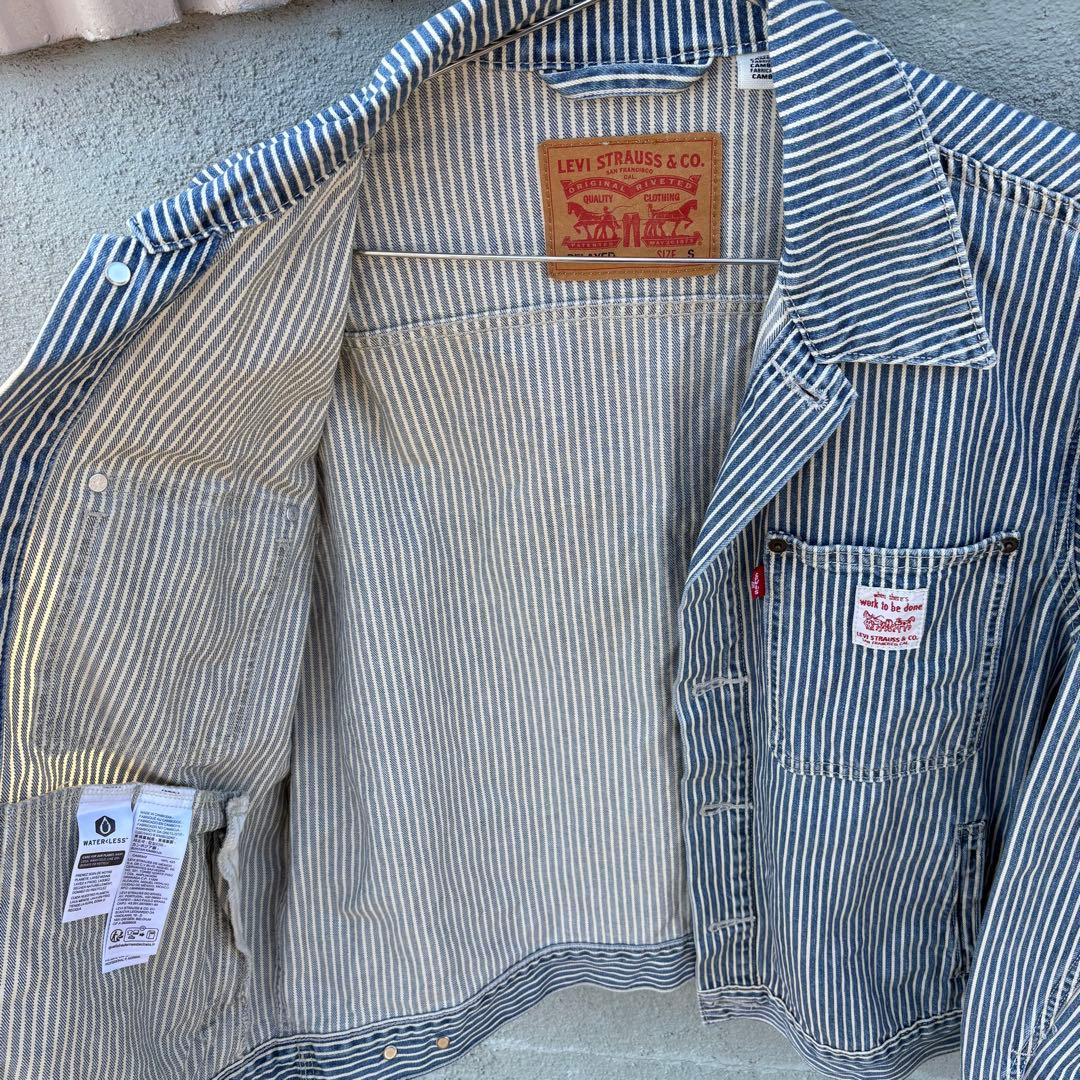 T*り様 Levi'sトラッカージャケット ヒッコリー デニムジャケット