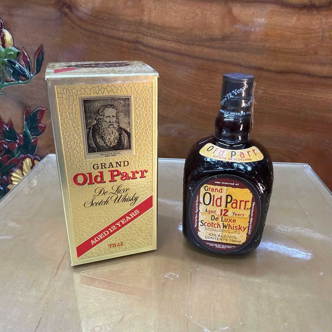 YSL REMY MARTIN、Otaru、Old Parr 古酒3本