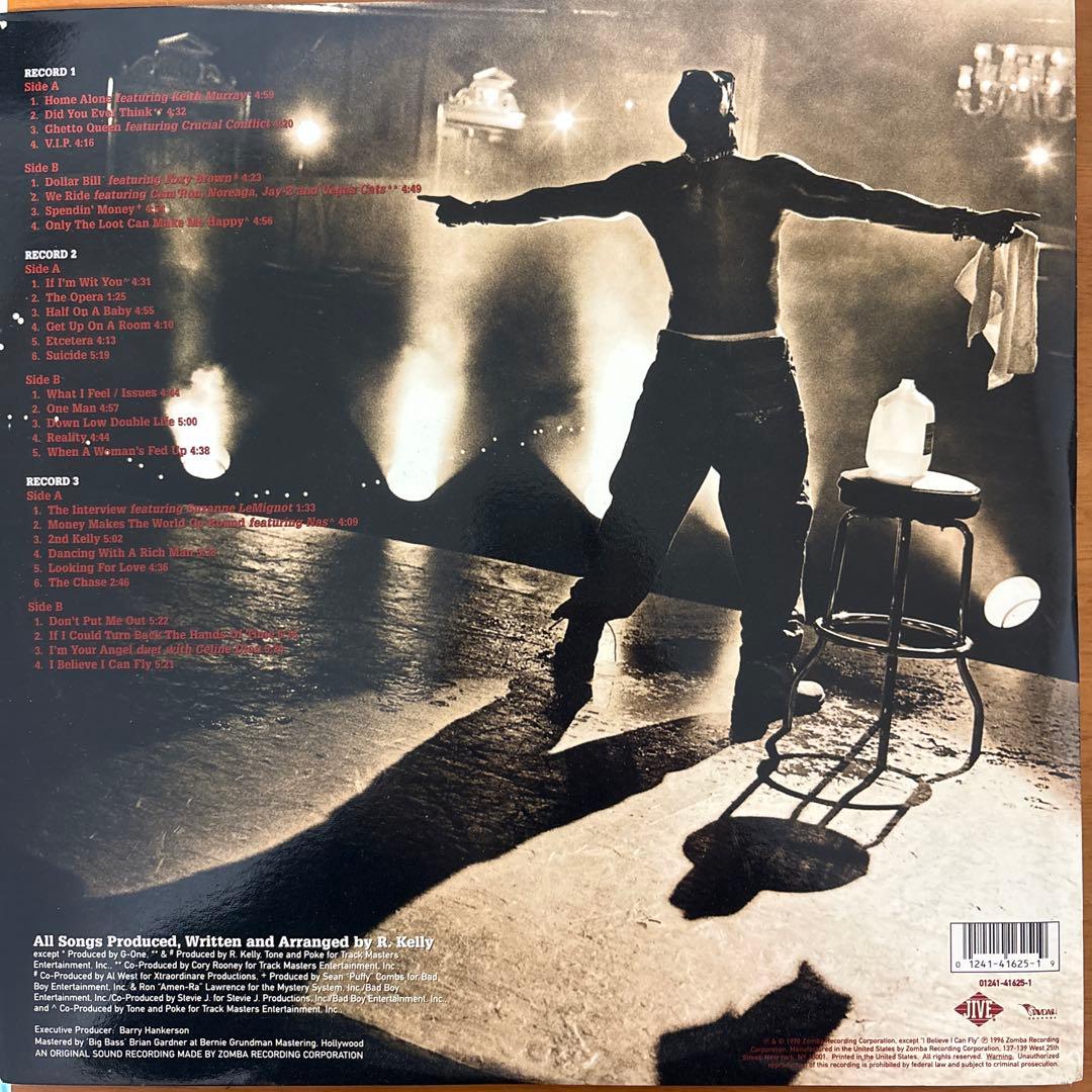 90s R&B R Kelly R. 3枚組LP