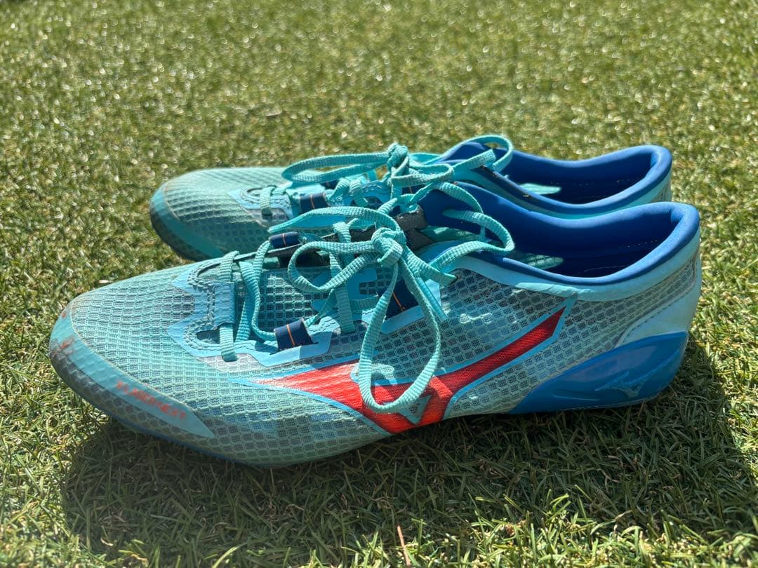 Mizuno/ミズノ 陸上スパイクシューズ 水色　26cm