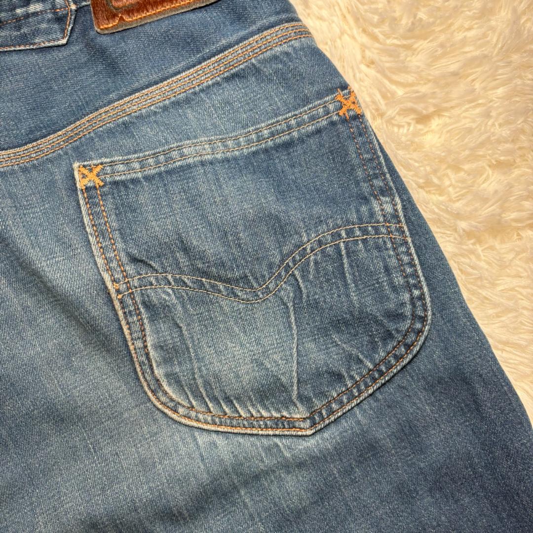【希少】Lee 101B カウボーイ ヘアオンハイド シンチバック W32