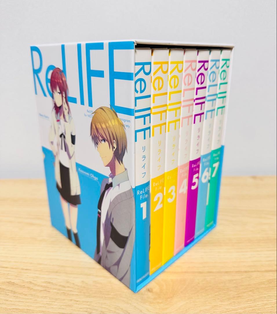 ReLIFE リライフ　Blu-ray 完全生産限定版　全巻セット　7巻