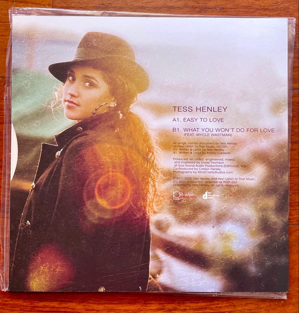 美品！TESS HENLEY - EASY TO LOVE 限定7\"レコード
