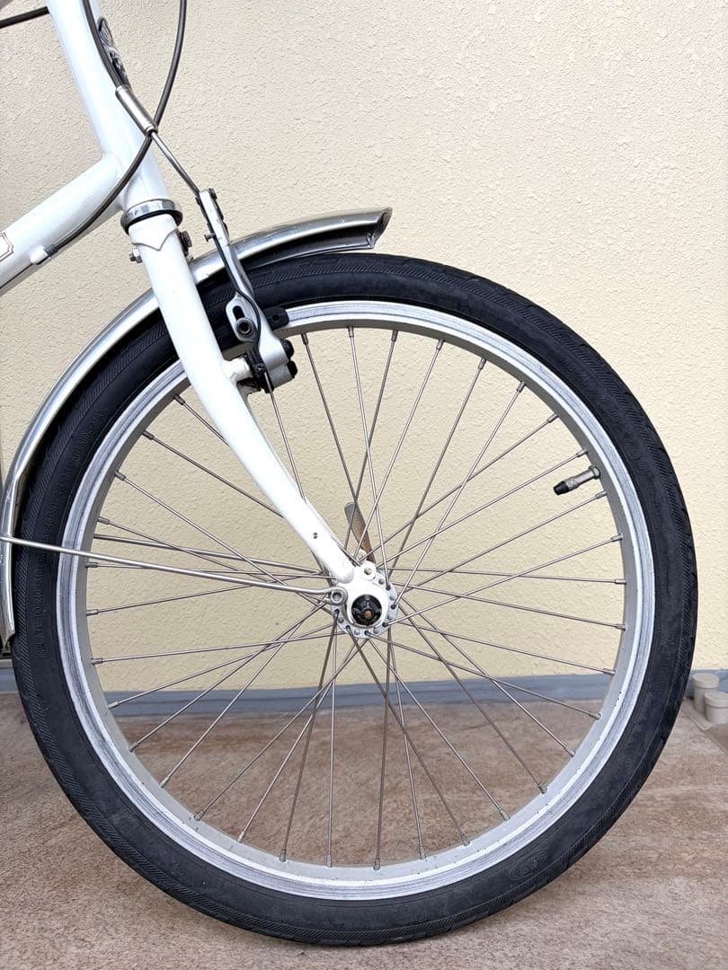 Bianchi ミニベロ　ホワイト