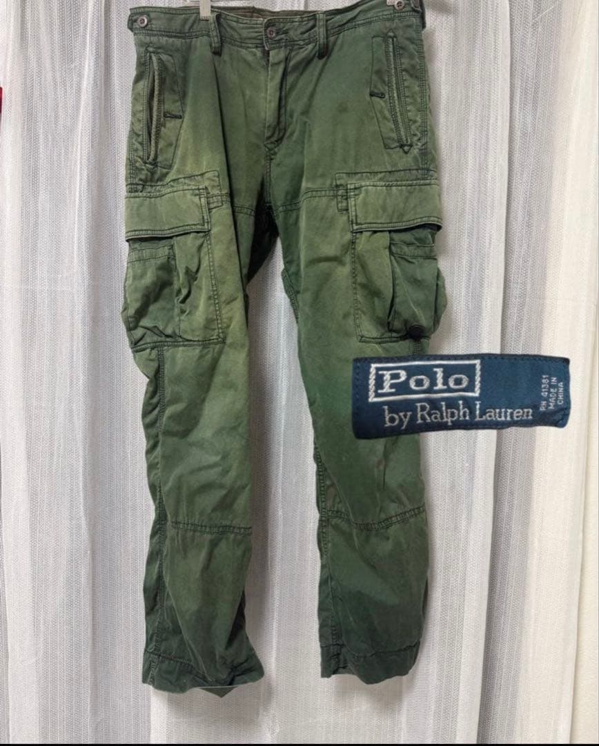大*吉様 POLO Ralph Lauren ミリタリー コットンカーゴパンツ