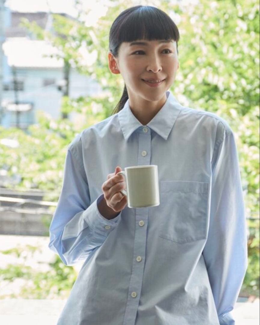 2023限定品 マーガレットハウエル×トーマスメイソン コラボシャツ 麻生久美子