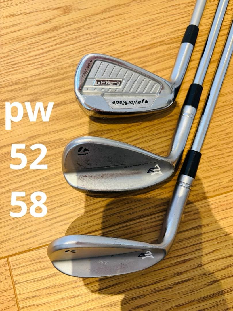 Taylormade P760アイアン 4i〜pw MG3 レフティセット