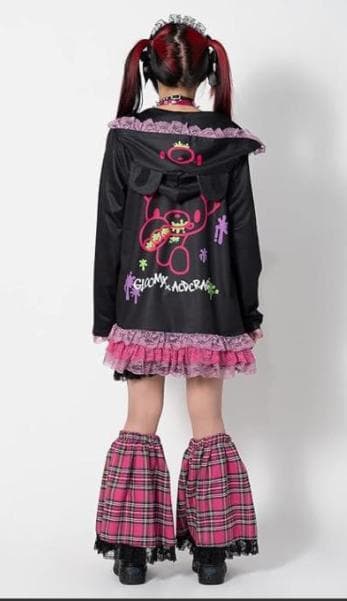 【新品】ACDC RAG ビビッドグル〜ミ〜 クマミミパーカー