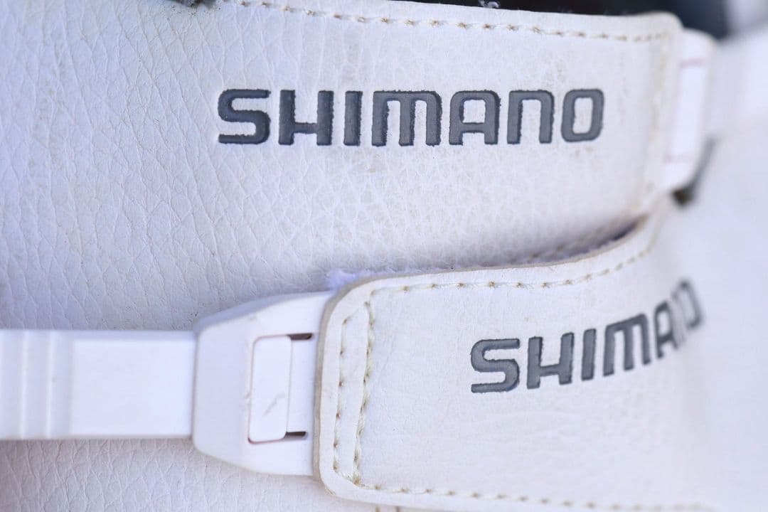 SHIMANO ビンディングシューズ ホワイト サイズ25.2cm