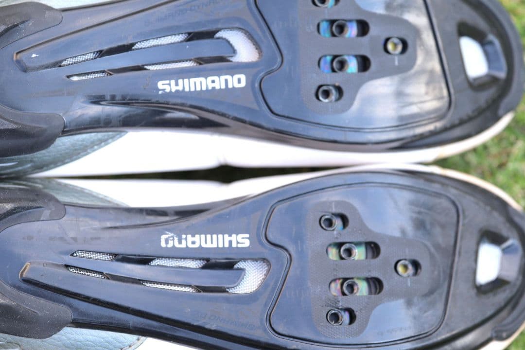SHIMANO ビンディングシューズ ホワイト サイズ25.2cm