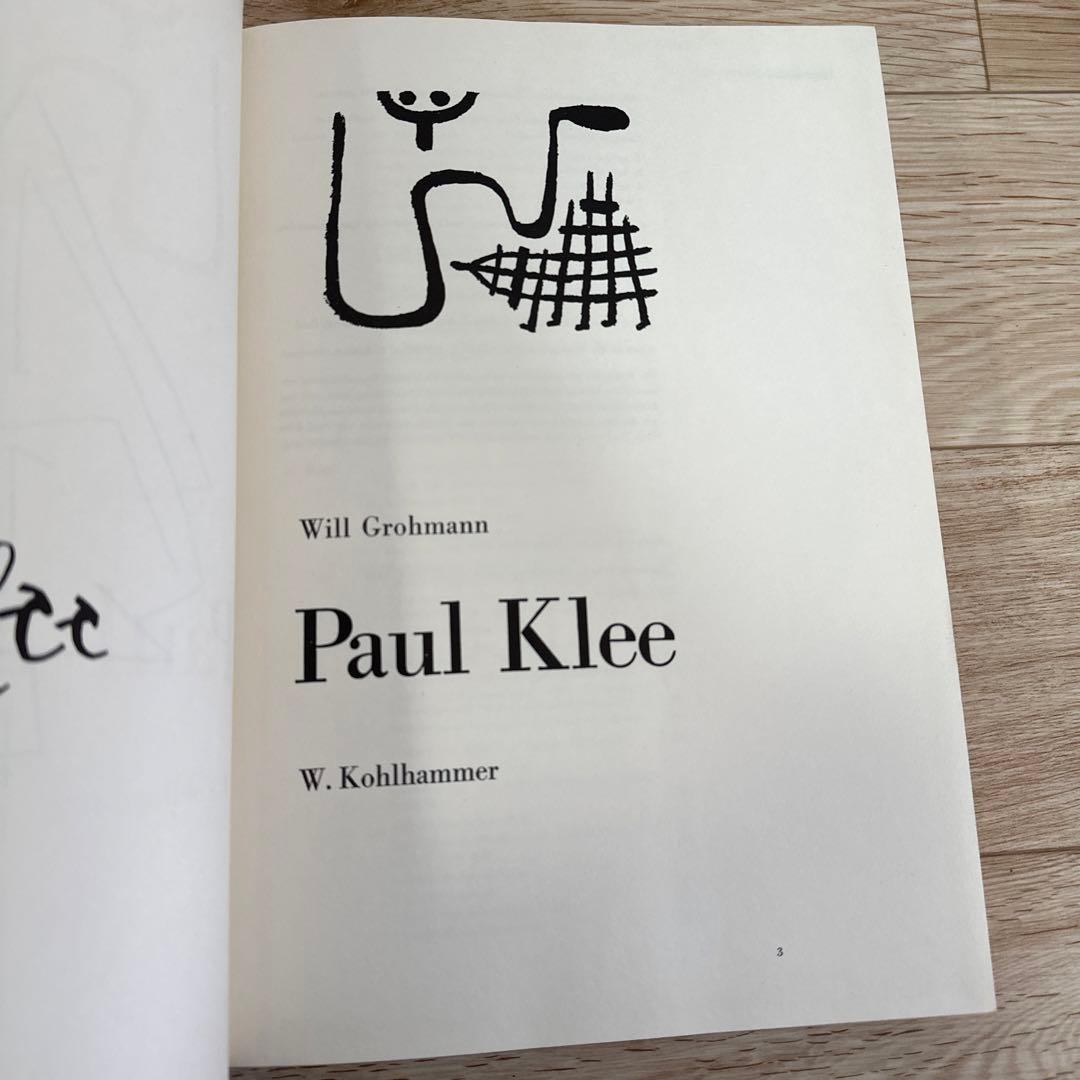 PAUL KLEE パウルクレー　古本　洋書　希少
