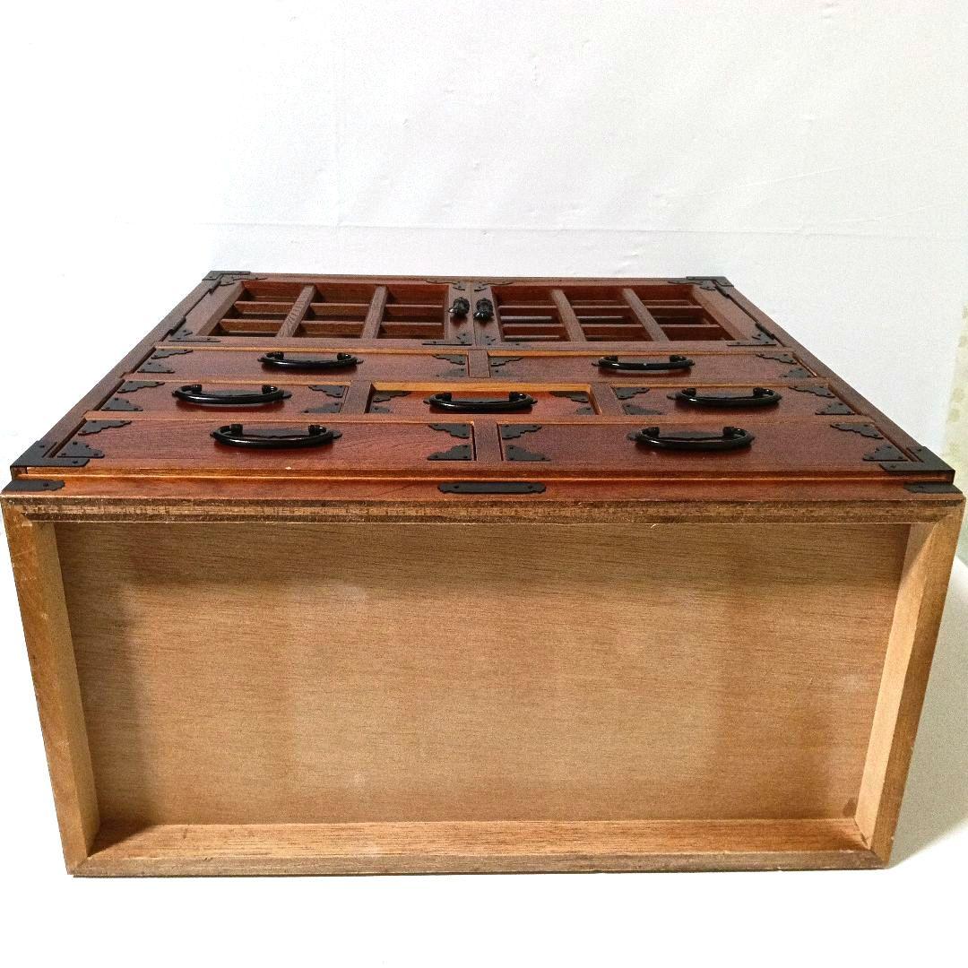 美品 民藝 水屋箪笥 茶箪笥 食器棚 和箪笥 古民家 アンティーク 時代