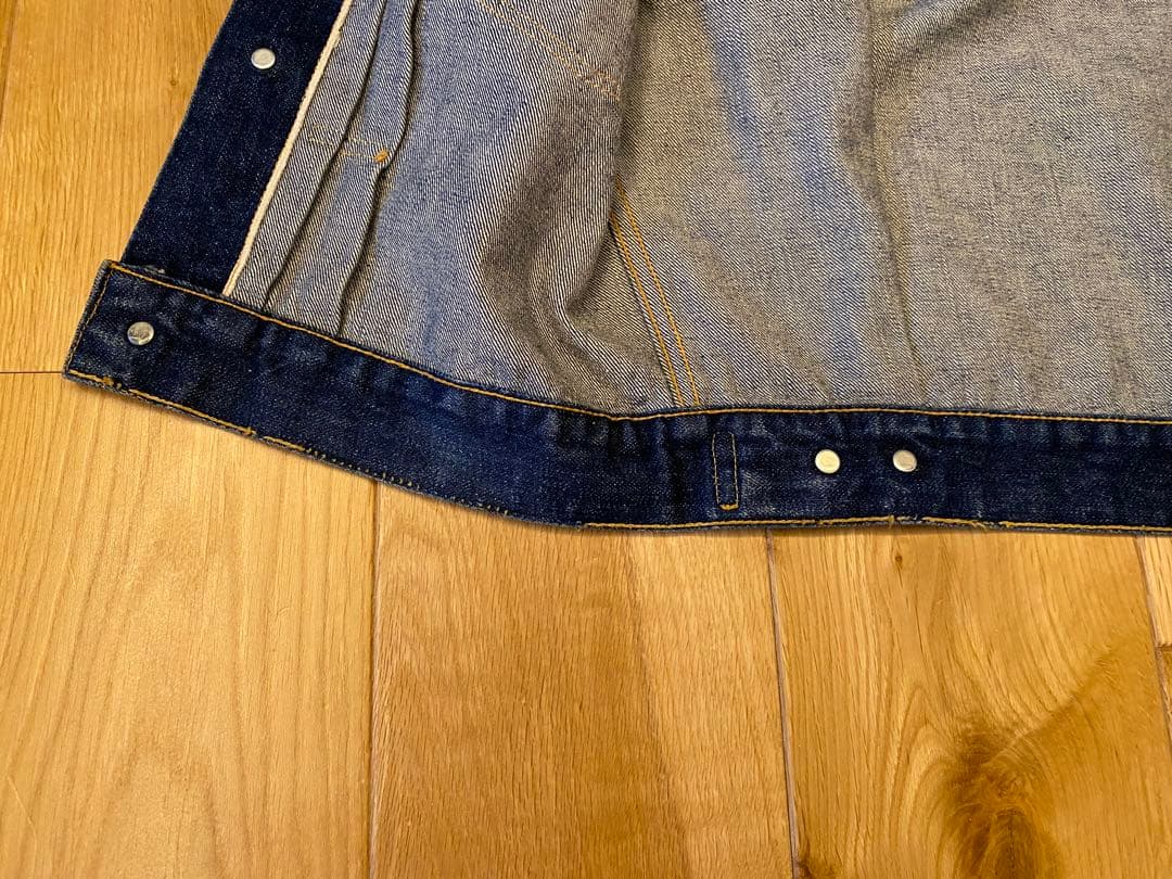 ヴィンテージ　levis 507XX リペア無し 2nd 均等V 両面タブ