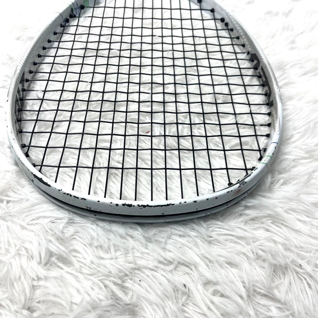 【良品】ヨネックス ナノフォース8v REV SL2 ソフトテニス 前衛用　白