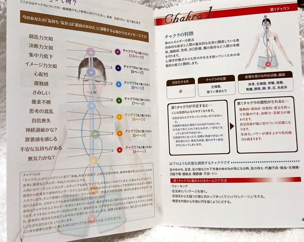 Chakra(チャクラ)1～7