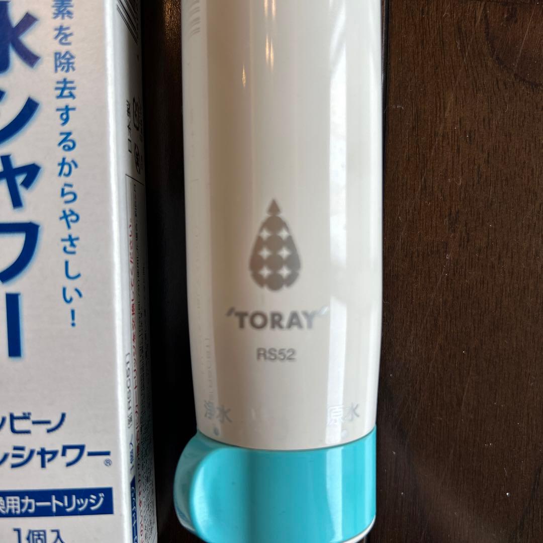 TORAY トレビーノ　浄水シャワー RS52 交換カートリッジ6本セット
