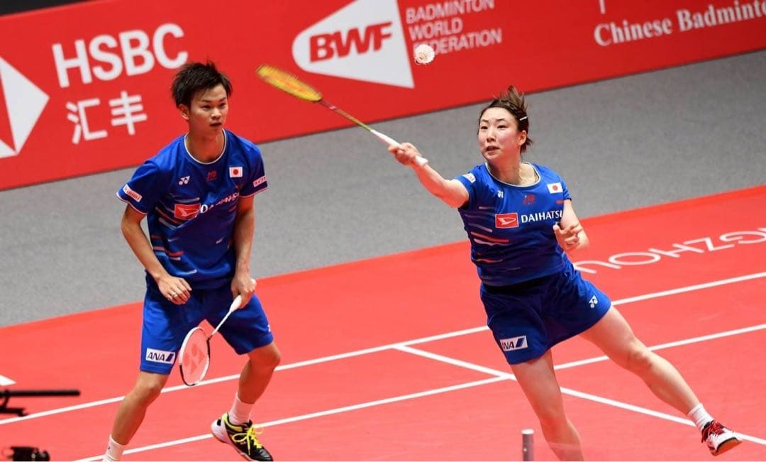 【激レア】 2018年 日本代表選手 大会着用ウェア YONEX 東京背面