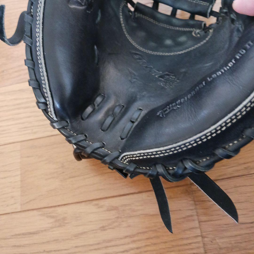 【美品】Mizuno　Global Elite　軟式　キャッチャーミット