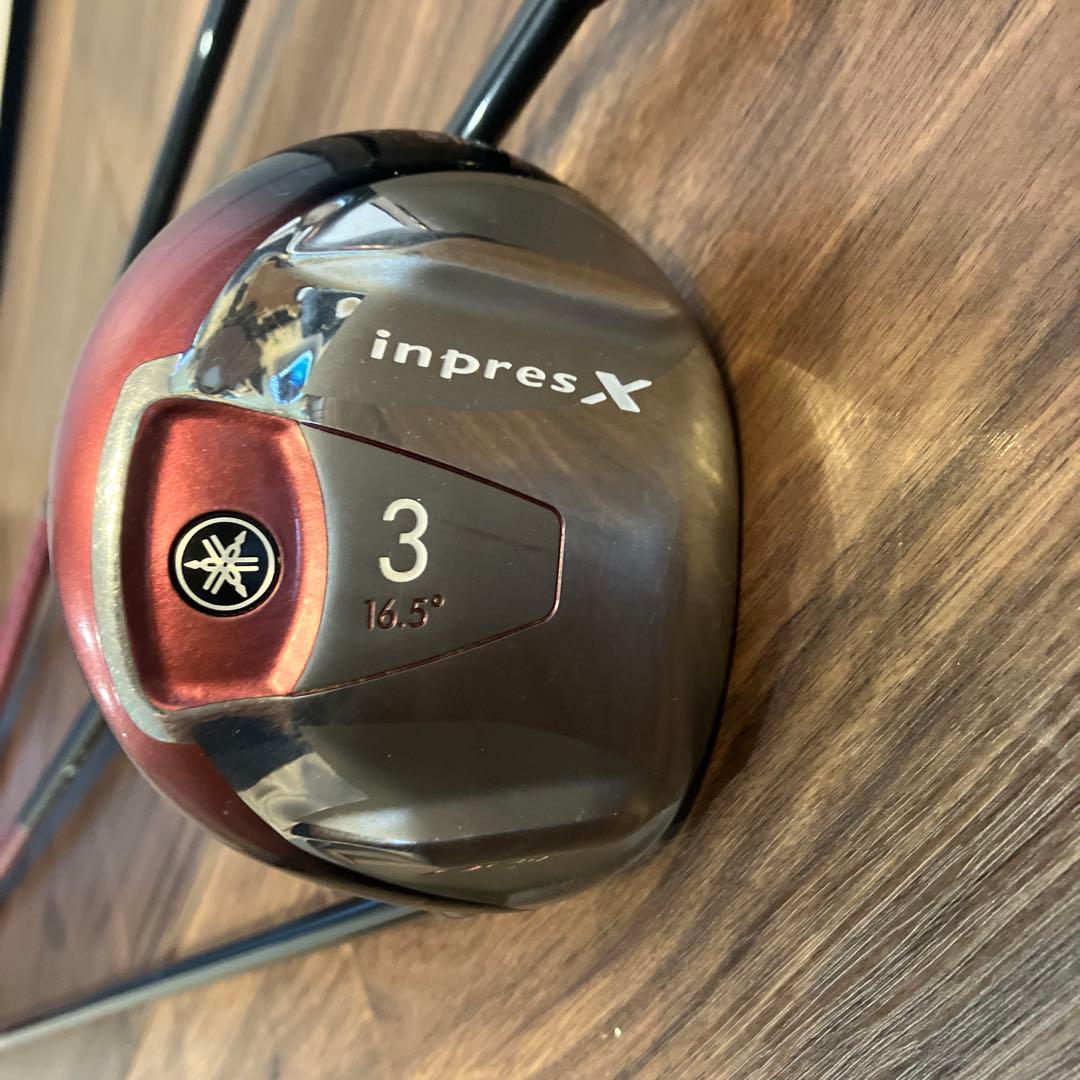 inpres X フェアウェイウッド 3番 5番ユーティリティ5番セット