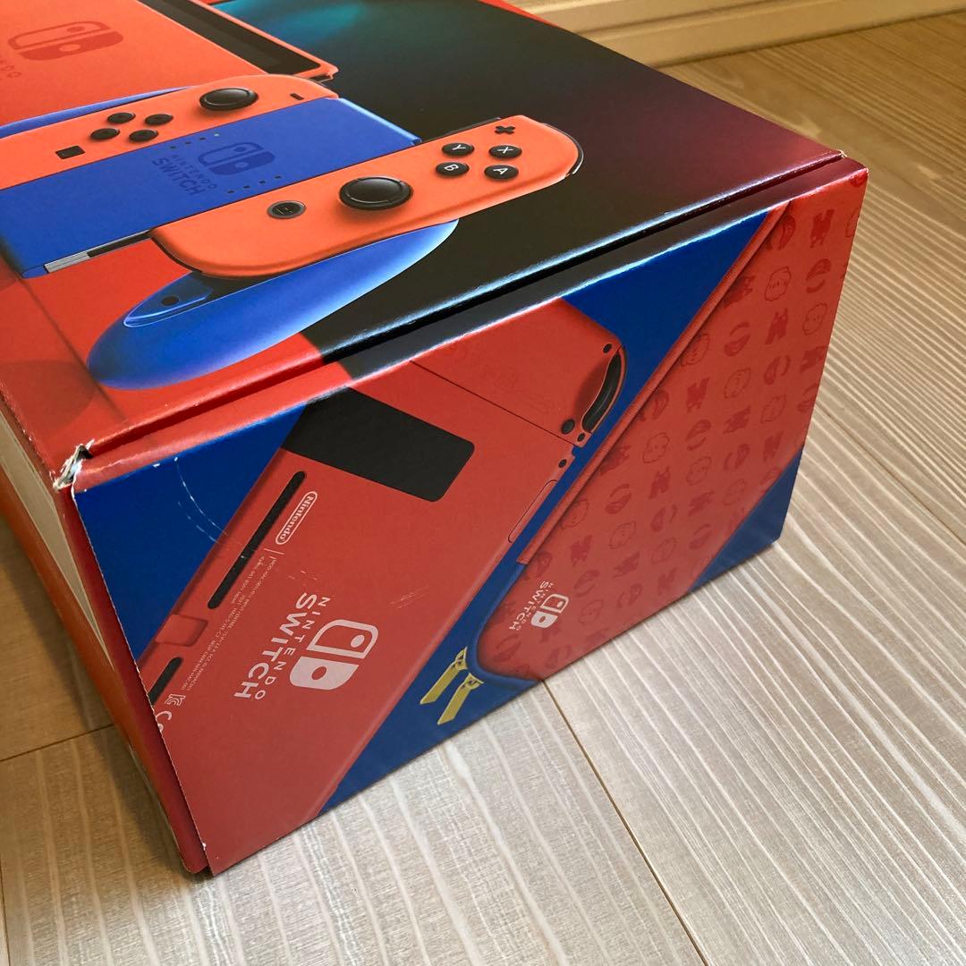 ジョイコン新品未使用品　Nintendo Switchマリオレッド×ブルーセット