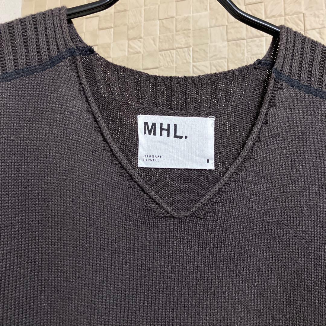 MHL. コットンリネンニットベスト