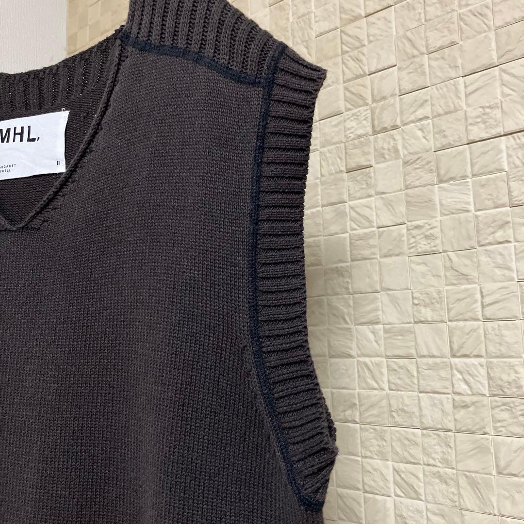 MHL. コットンリネンニットベスト