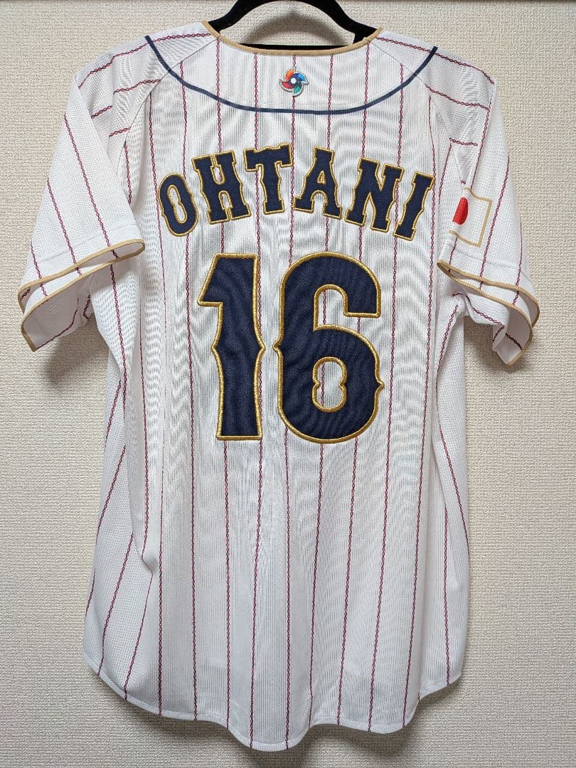 2023年WBC 侍ジャパン 大谷選手ユニフォーム 刺繍タイプ Mサイズ