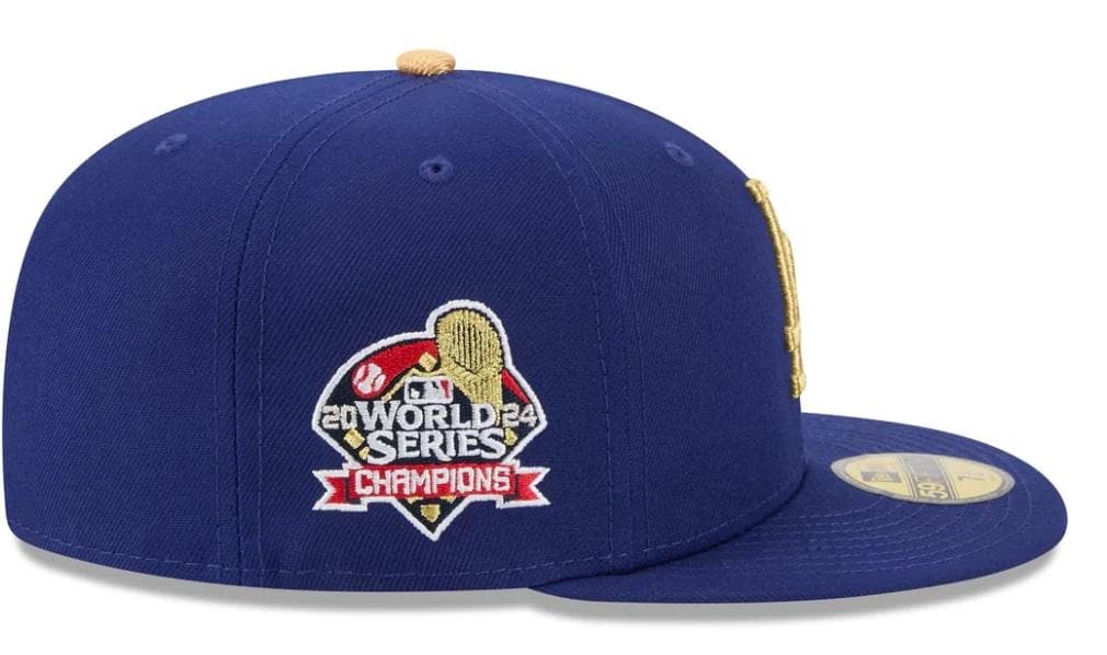 ドジャース ワールドチャンピオン 59FIFTY ゴールド×ロイヤル:8
