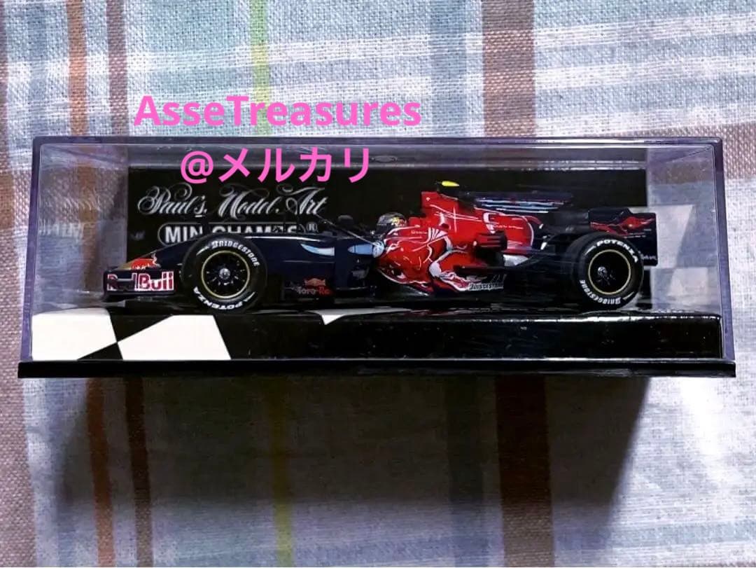 ミニチャンプス 1/43 トロロッソ・フェラーリ STR3 ベッテル 2008