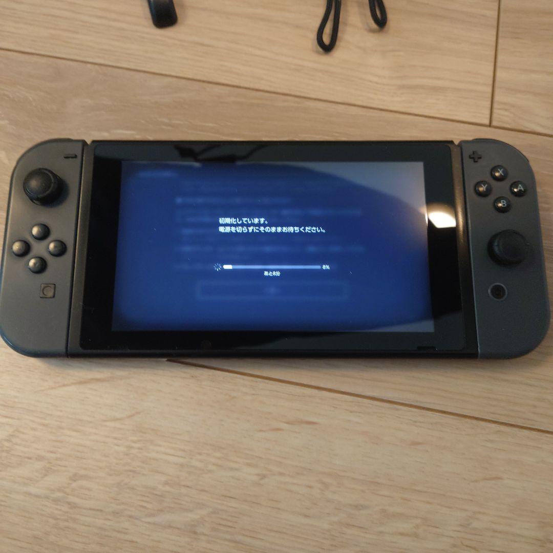 ニンテンドーSwitch本体　カラー:グレー　付属品揃ってます