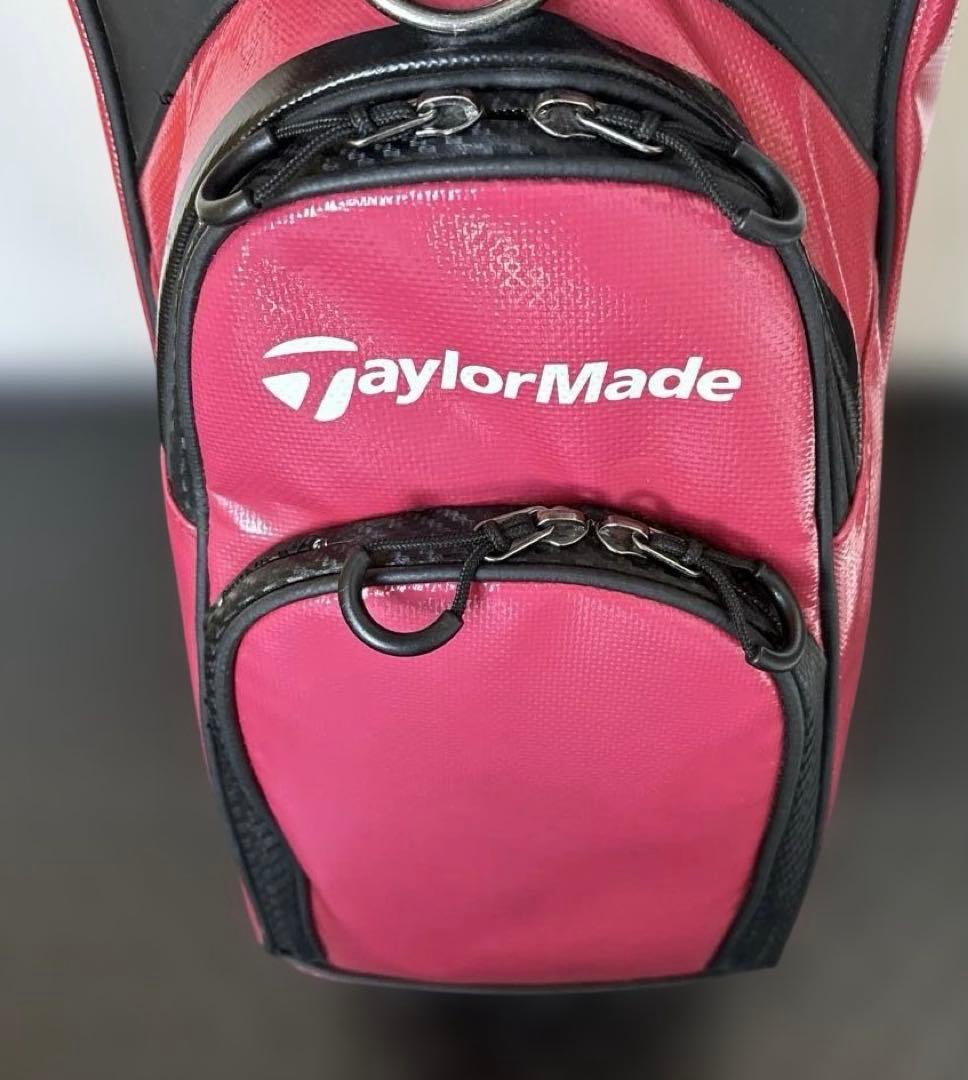 TaylorMade キャディバッグ　レッド