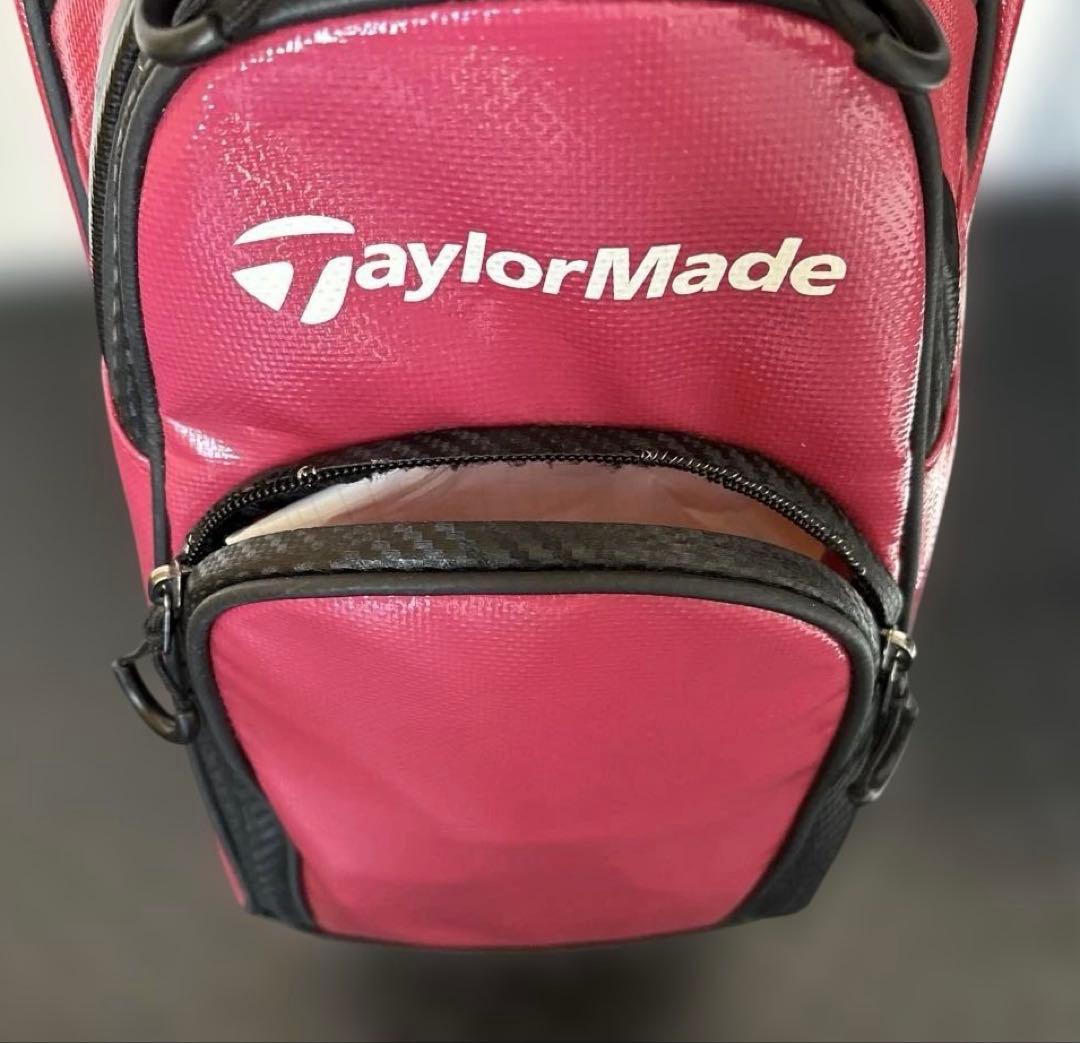 TaylorMade キャディバッグ　レッド