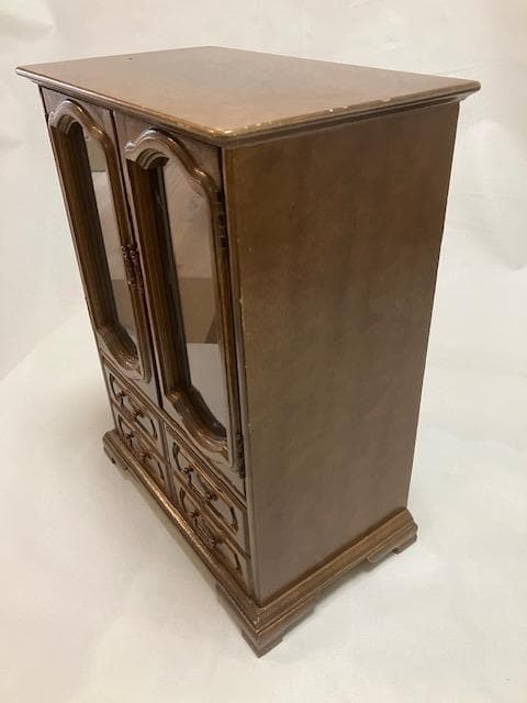 【値下げ】ジュエリーボックス　アクセサリーボックス　木製宝石箱