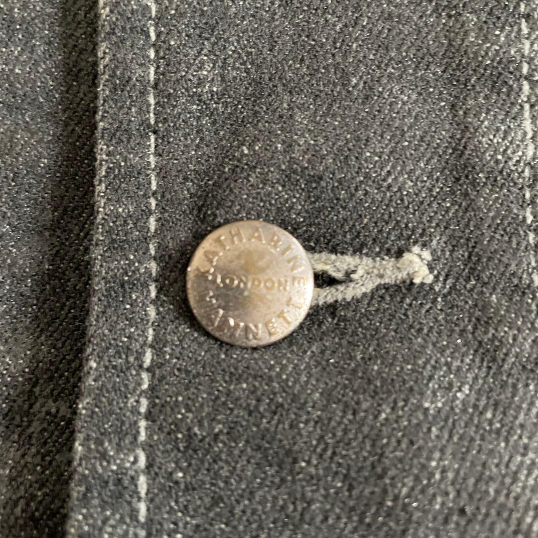 ジャケット・アウター KATHARINE HAMNETT LONDON denim jacket