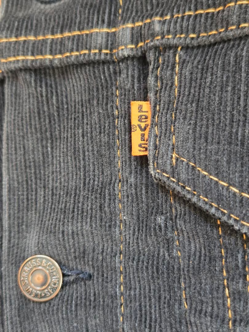 【非売品】70s Levi's 70505 / ブラックコーデュロイジャケット