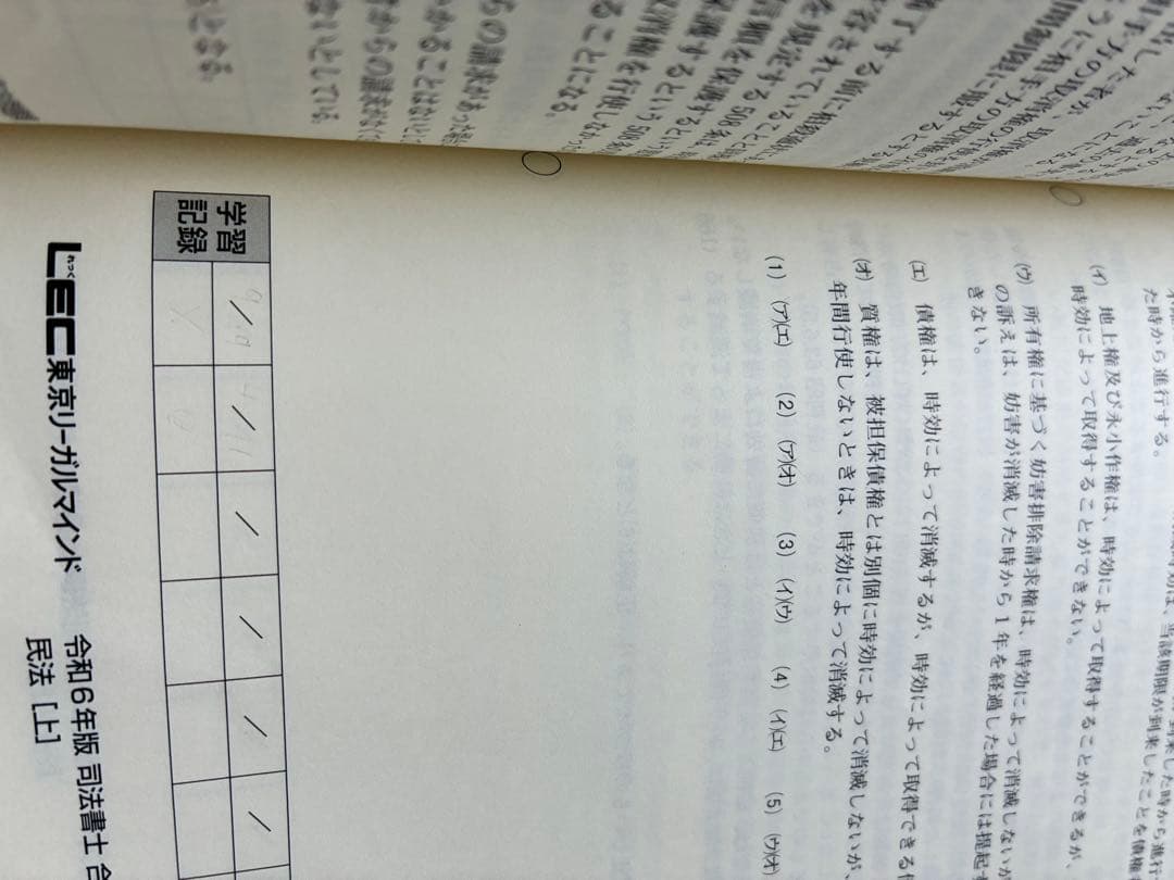 司法書士　合格ゾーン　択一式・記述式過去問題集　令和6年度版　全巻セット