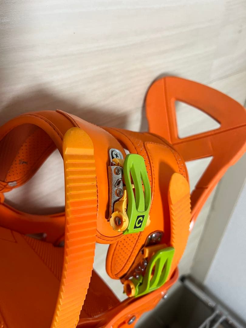 BURTON CUSTOM ビンディング オレンジ
