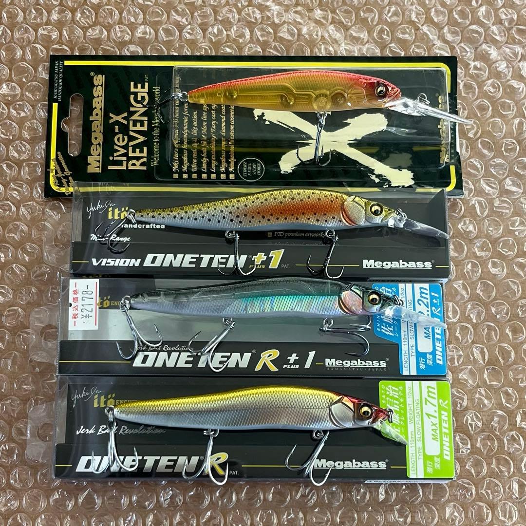 メガバス ワンテン R +1 ライブXリベンジ megabass