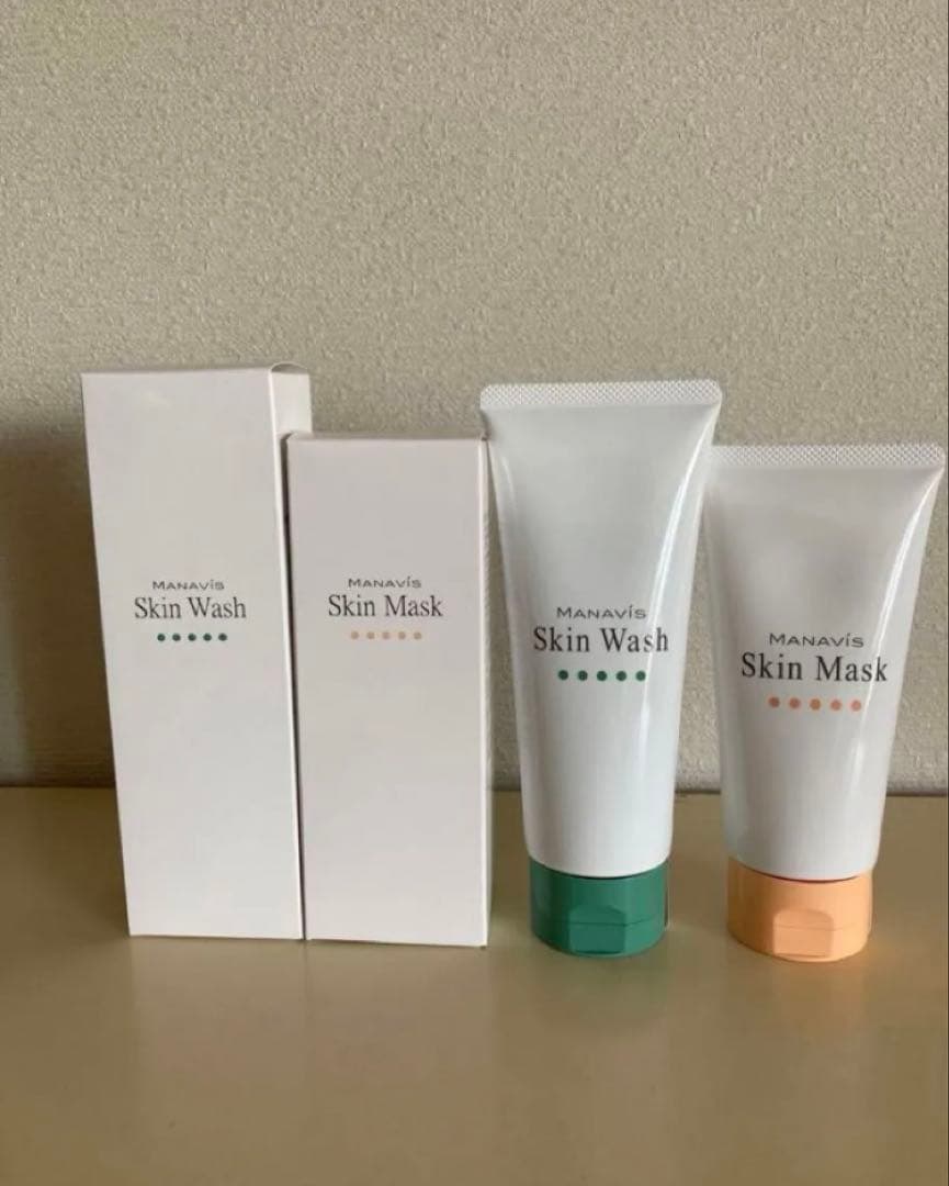 新品　未使用マナビス　化粧品　2点　薬用スキンウォッシュd 薬用スキンマスク