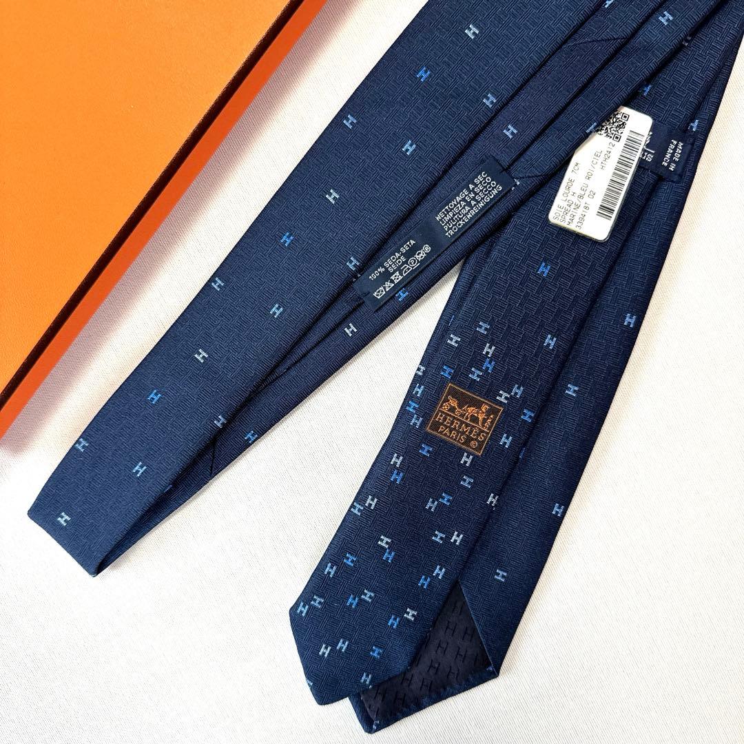 エルメス ネクタイ《スプレッドH》新品 未使用