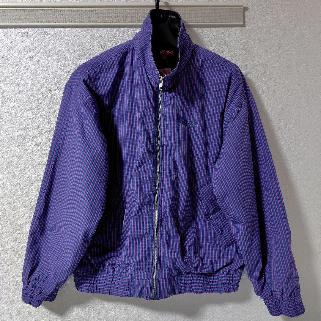 supreme Leather Collar Utility Jacket　M