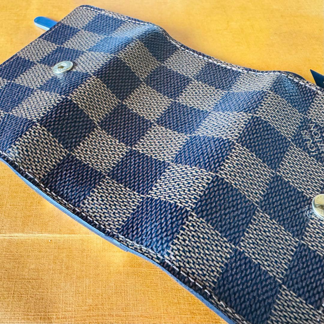 LOUIS VUITTON ダミエ エベヌ ミュルティクレ 4連キーケース極美品