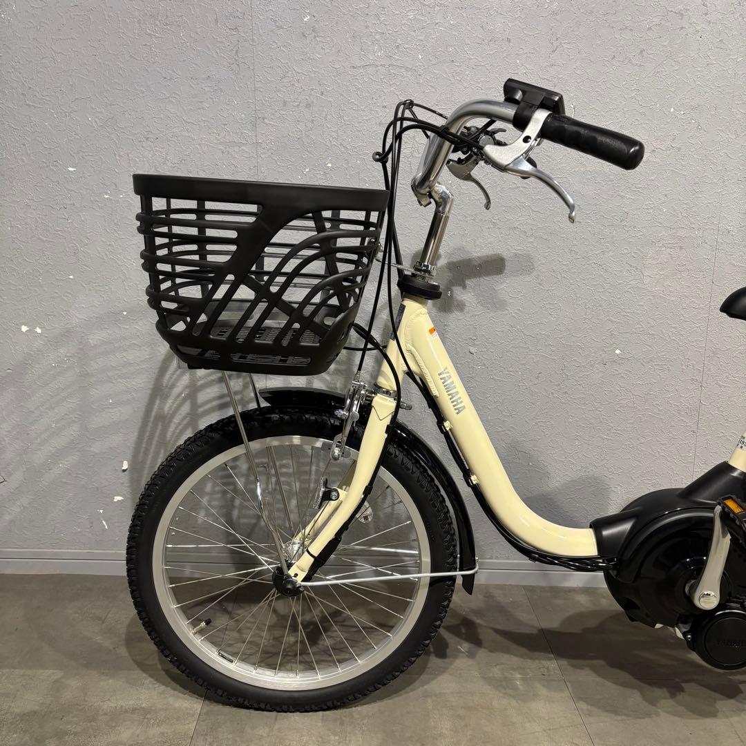 Yamaha 電動アシスト自転車 クリーム色 20インチ