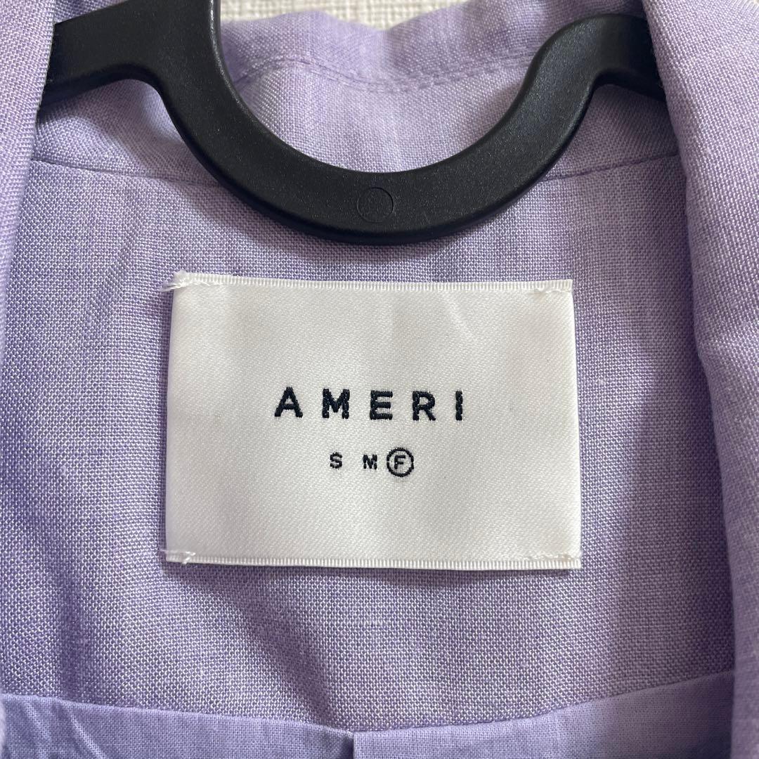 ジャケット・アウター Ameri LIGHT HALF SLEEVE SHIRT JACKET