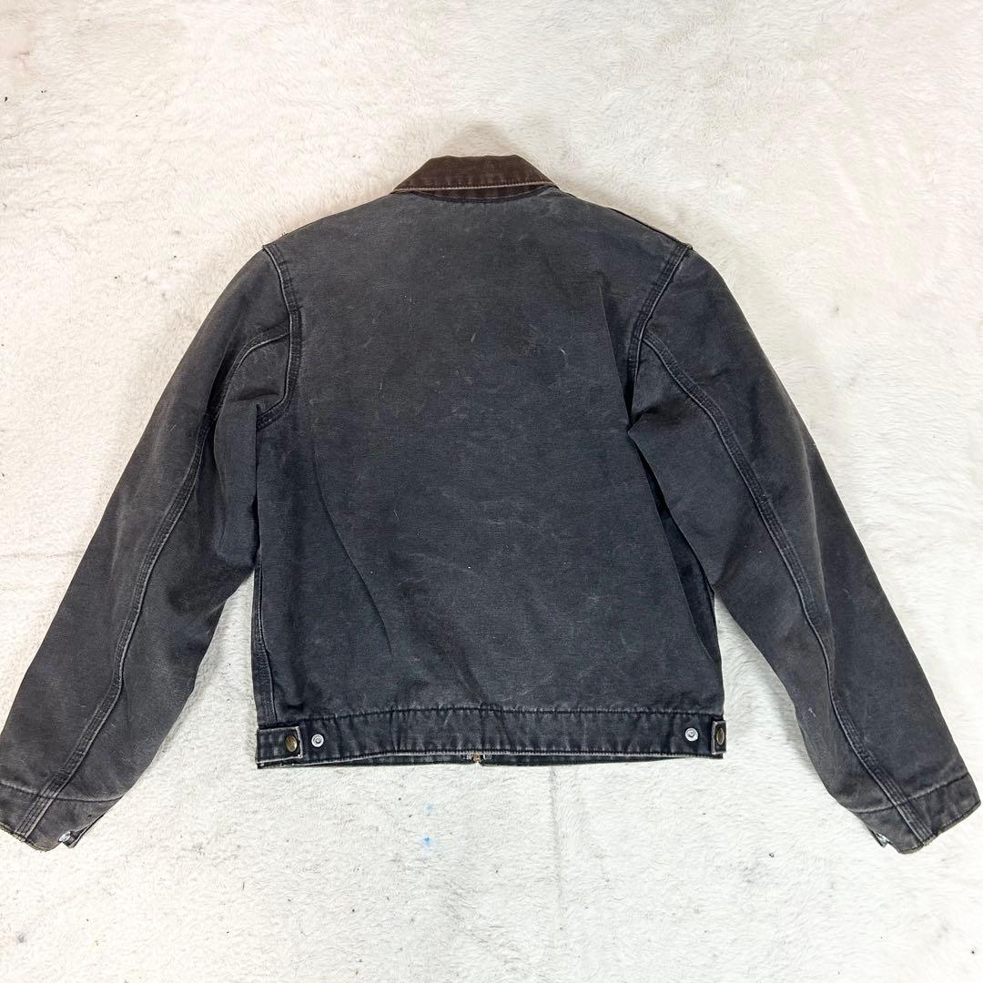 希少❗️carhartt デトロイトジャケット　ブラック　YYJ97 ヴィンテージ